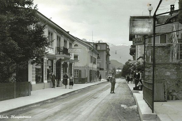 Stöckenius Scuol Stradun Hauptstrasse 1930 Engadin